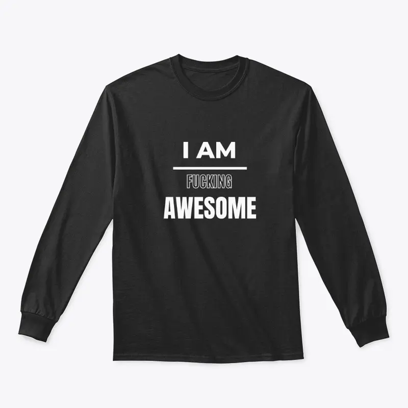 I am Fucking Awesome black collection